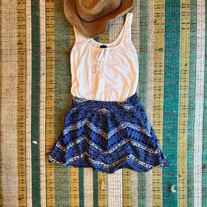 NWOT Forever21 Patterned Skirt